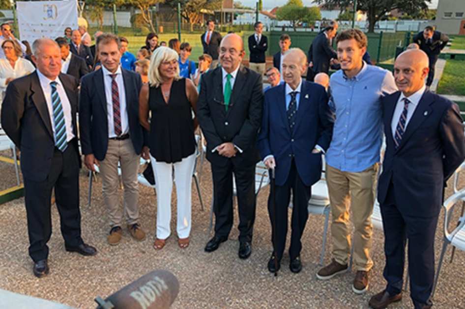 Homenaje a Manuel Gal en el 50 Aniversario del RCT Avils