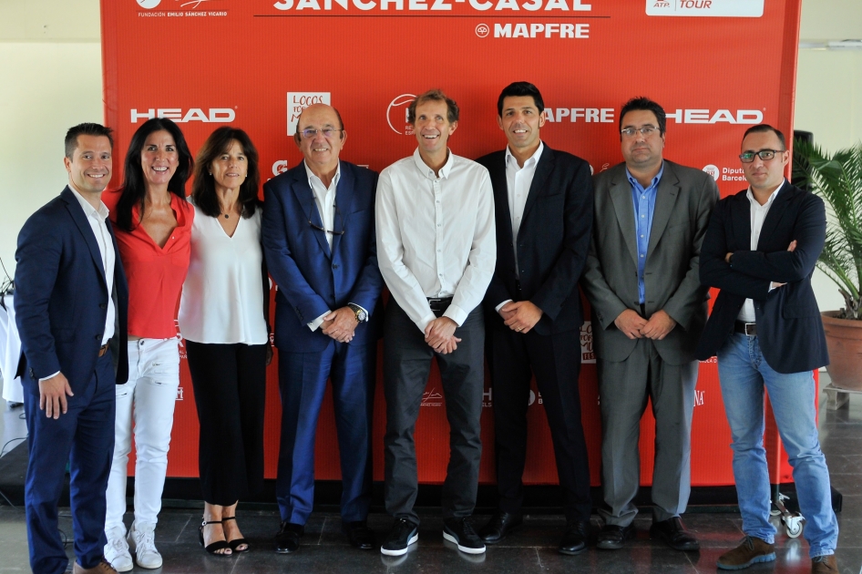 Presentada la primera edicin del ATP Challenger Snchez-Casal MAPFRE en Barcelona