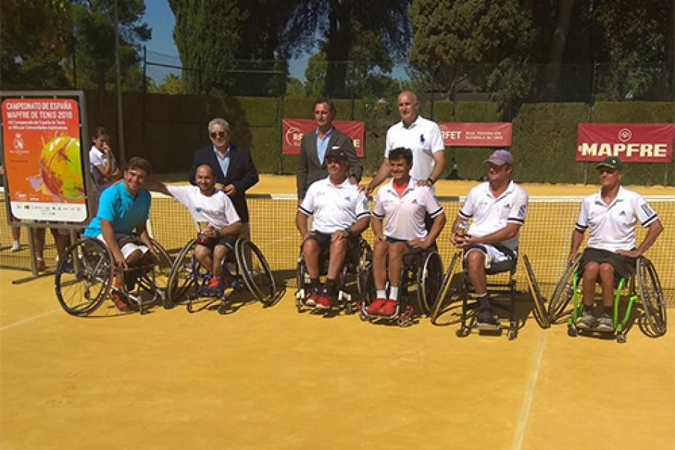 Galicia revalida el ttulo de Campeona de Espaa de Tenis en Silla ante Andaluca