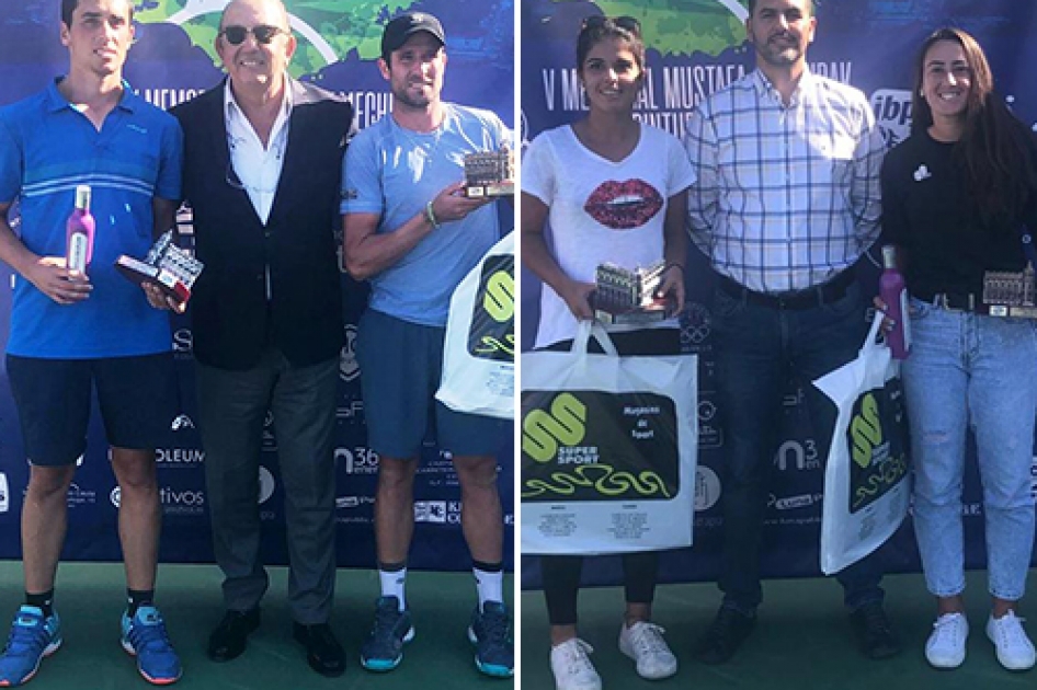 Olga Parrs y Jordi Muoz se llevan el Open Ciudad de Ceuta en las IBP Uniuso Tennis Series  Circuito Nacional RFET