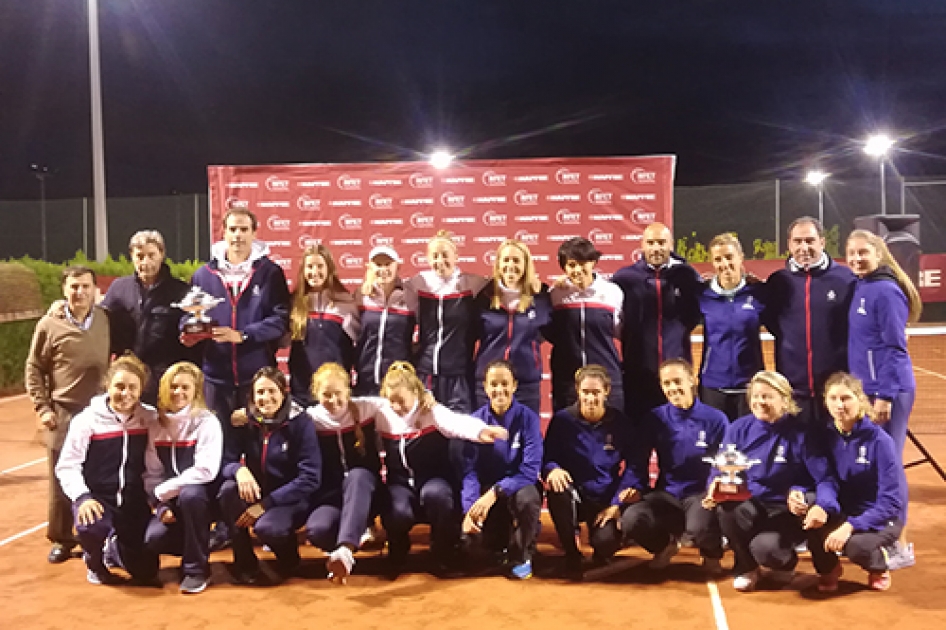 El RCT Barcelona-1899 se proclama Campen de Espaa por Equipos Femeninos ante el CT Chamartn