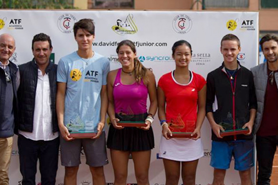 Pablo Llamas y la filipina Alexandra Eala ganan el primer Trofeo David Ferrer jnior