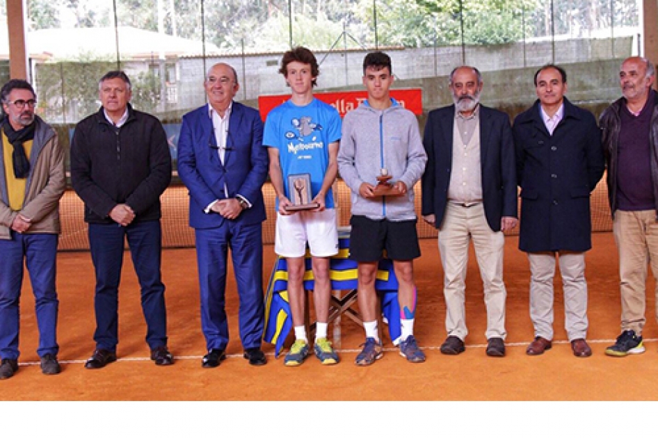 Final de David Cao en el internacional cadete de Sanxenxo