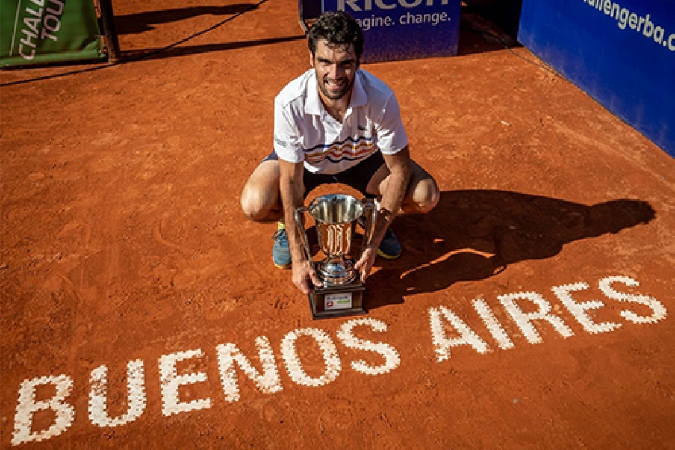 Pablo Andjar conquista el Challenger de Buenos Aires y regresa al Top-100