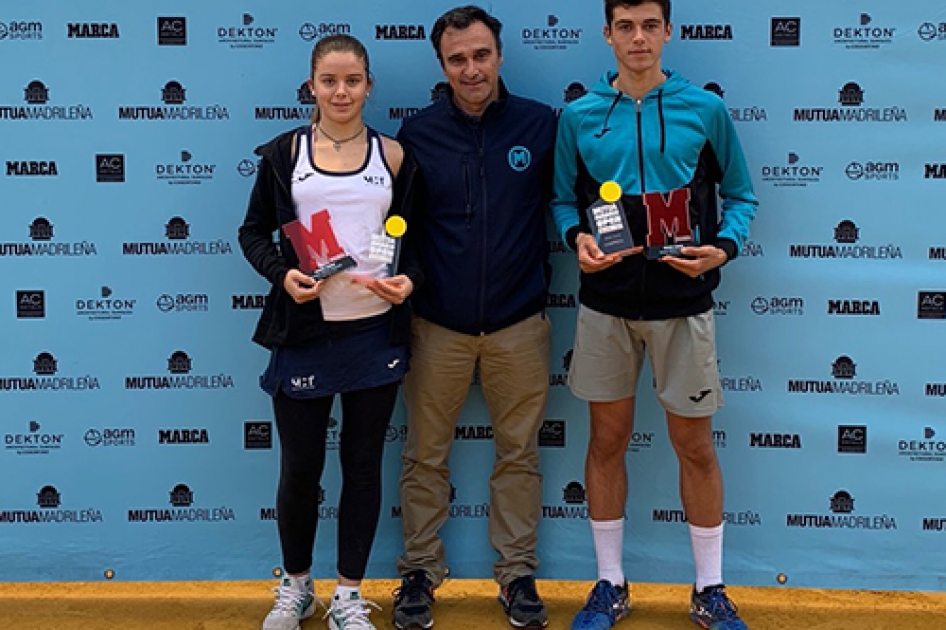 Victorias de Ariana Geerlings y lex Padr en el Mutua Madrid Sub16 de Sevilla