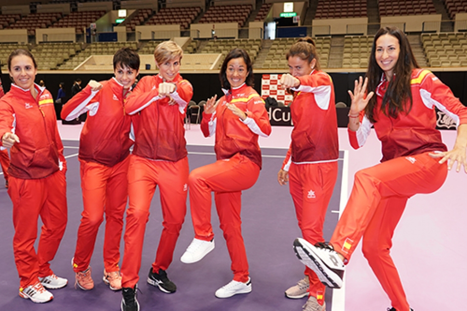 Sara Sorribes y Georgina Garca Prez abrirn la Fed Cup en Japn