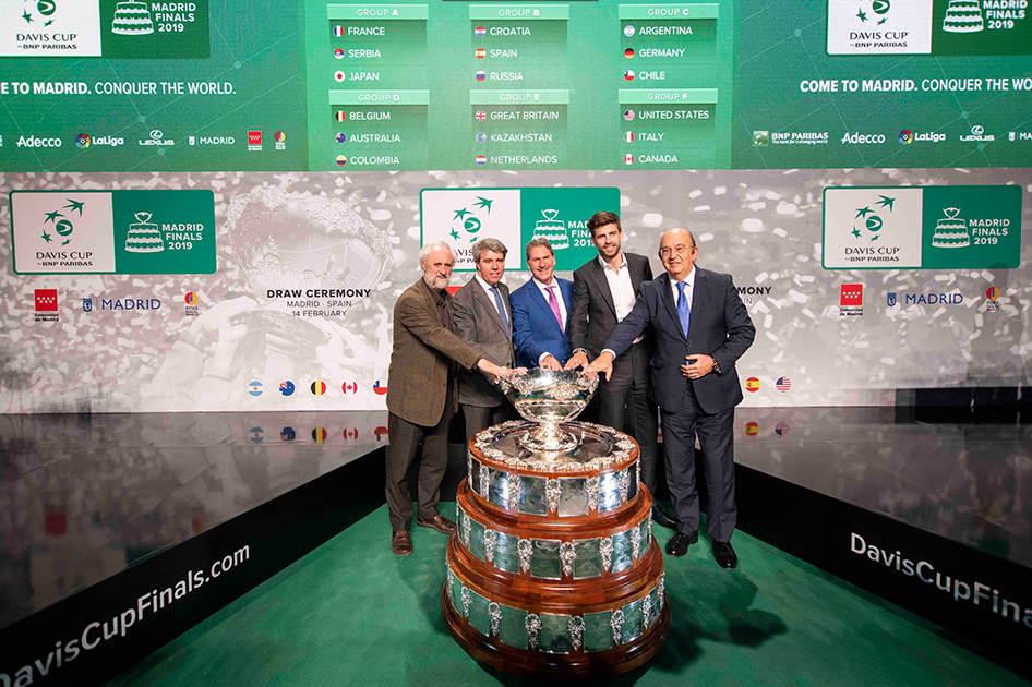 Espaa competir en el Grupo B en las Davis Cup Madrid Finals