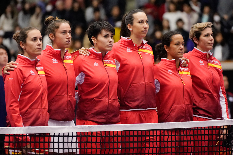 La Seleccin Espaola MAPFRE jugar el playoff de Fed Cup contra Blgica en Cortrique bajo techo 