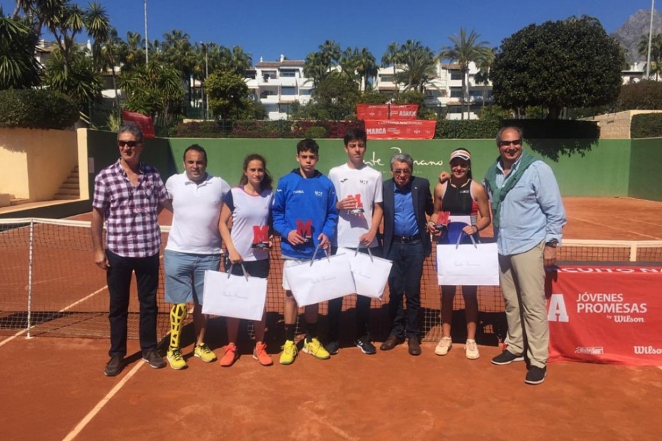 El torneo Marca Jvenes Promesas de Marbella corona a Martn Garca-Ripoll y M Dolores Lpez Martnez