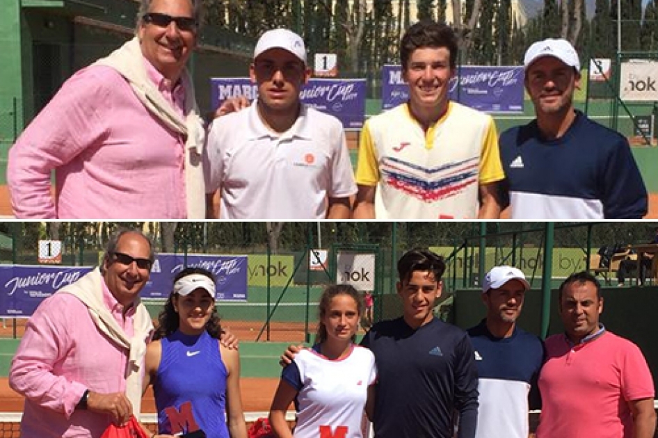 El nuevo RPT - MARCA Junior Cup se estrena en Marbella con las victorias de Francisco J. Prez y M Dolores Lpez