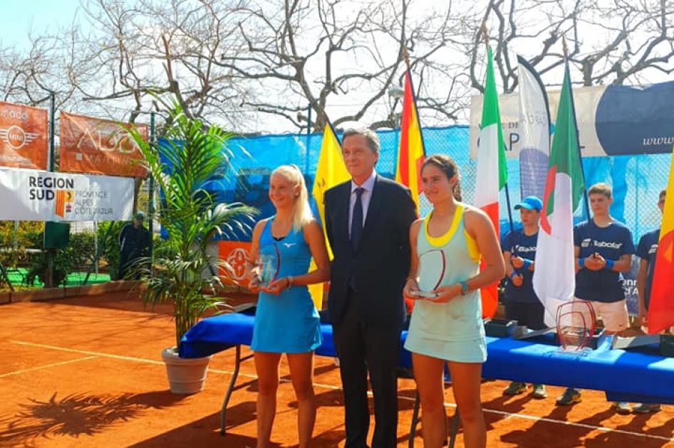 Final de la zaragozana Carlota Martnez Crez en el jnior de Cap dAil