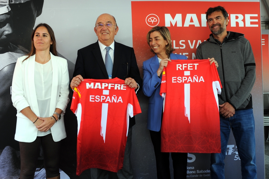 MAPFRE renueva su acuerdo con la Real Federacin Espaola de Tenis