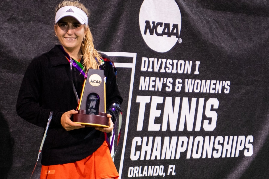 La madrilea Estela Prez-Somarriba hace historia al conquistar el ttulo universitario de la NCAA