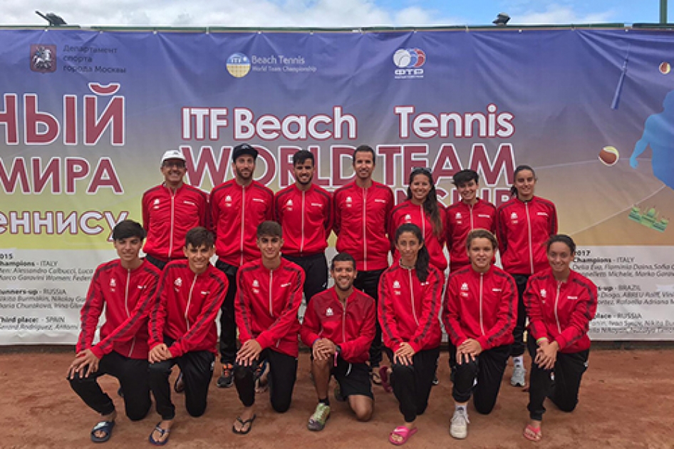 La Seleccin Espaola MAPFRE de Tenis Playa disputa la Copa del Mundo en Mosc