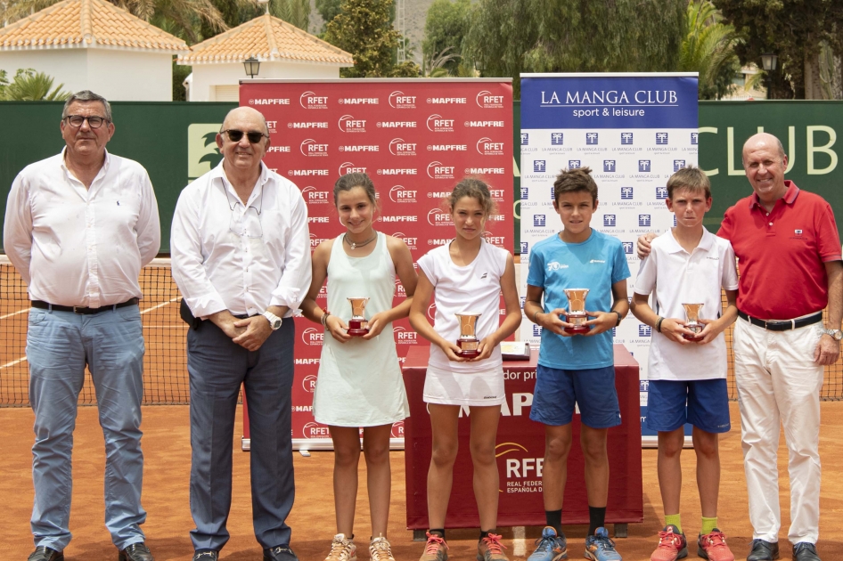 Neus Torner y Andrs Santamarta se coronan en el Campeonato de Espaa MAPFRE Alevn en La Manga