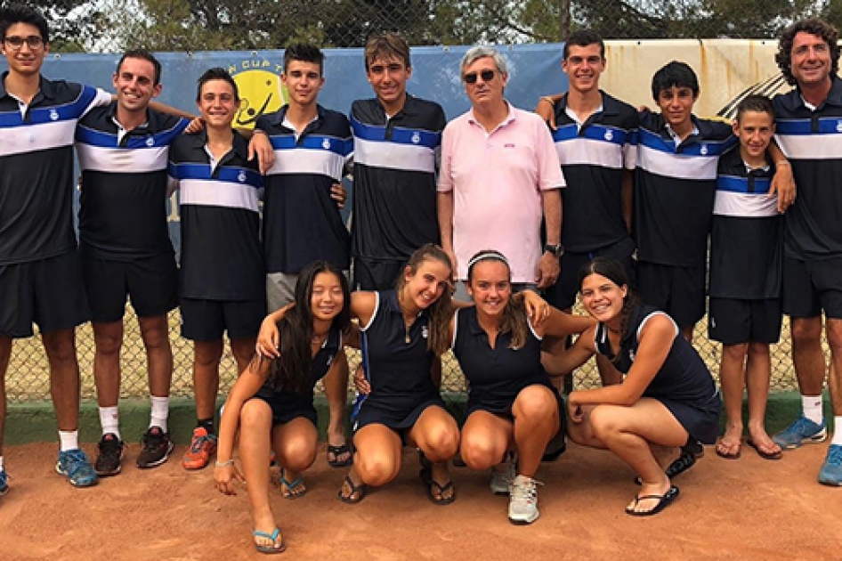 El CT Barcino logra el primer doblete en la historia del Campeonato de Espaa Cadete Yellow Cup