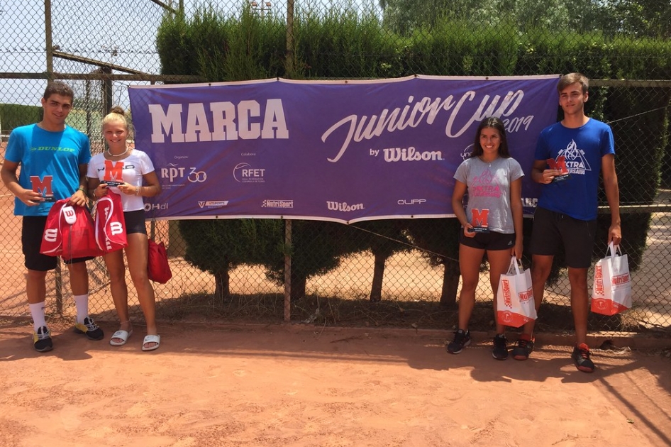 Hctor Talens y Judith Perell se llevan el torneo de Castelln de la nueva RPT - MARCA Junior Cup