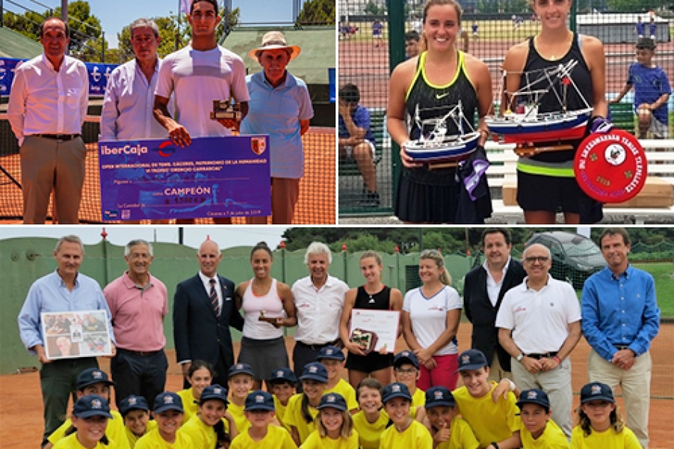 Las IBP Tennis Series - Circuito Nacional de Tenis RFET visitan Santurce, Santander y Cceres