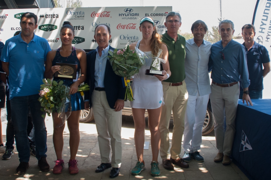 El torneo ITF femenino de Getxo concluye con el triunfo de la griega Despina Papamichail