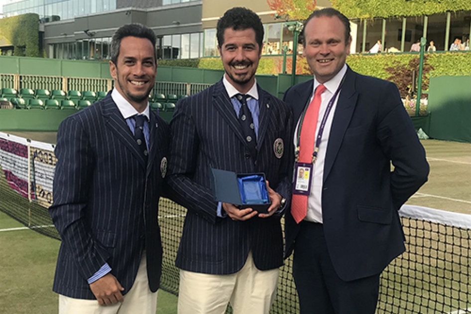 Chechu Sierra y Pablo Rodrguez Montes, presentes en las finales de Wimbledon