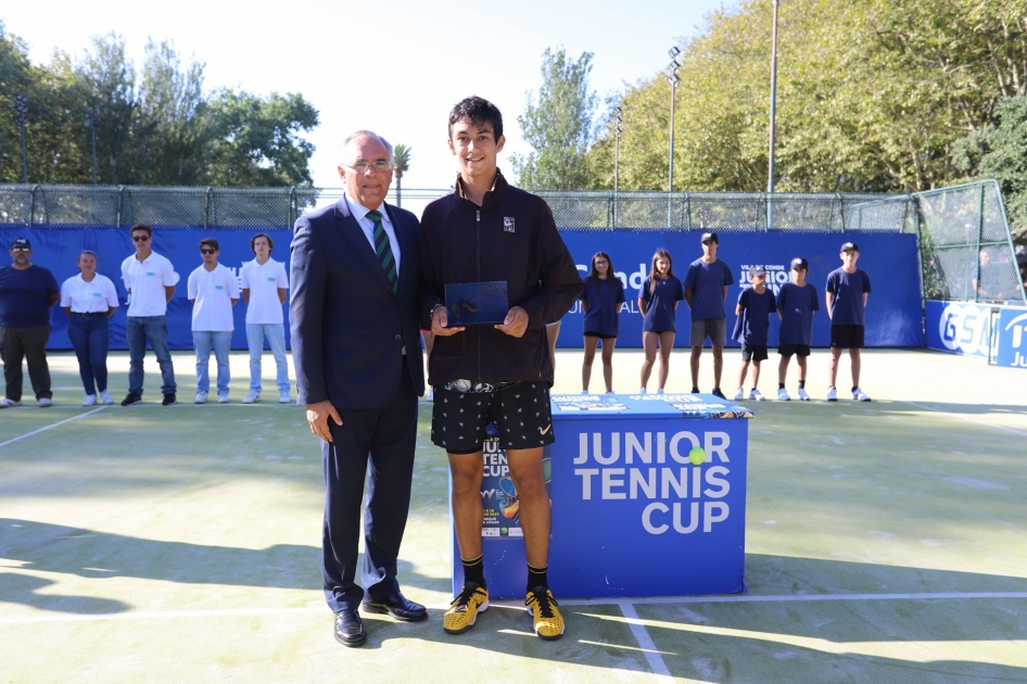 Daniel Rincn conquista su primer ttulo del circuito mundial jnior en Portugal