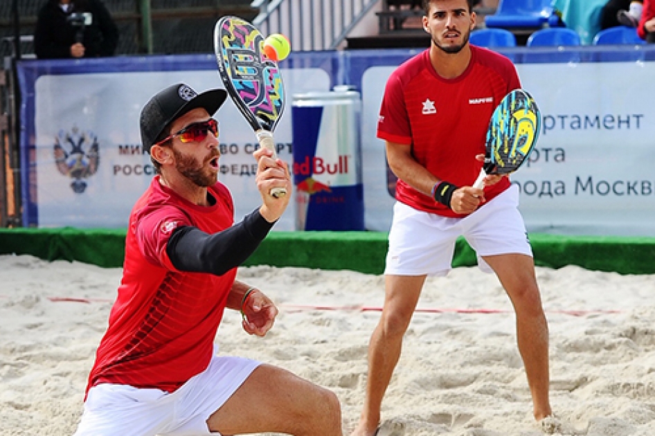 El tenis playa espaol debuta en los Juegos de Playa del Mediterrneo en Grecia