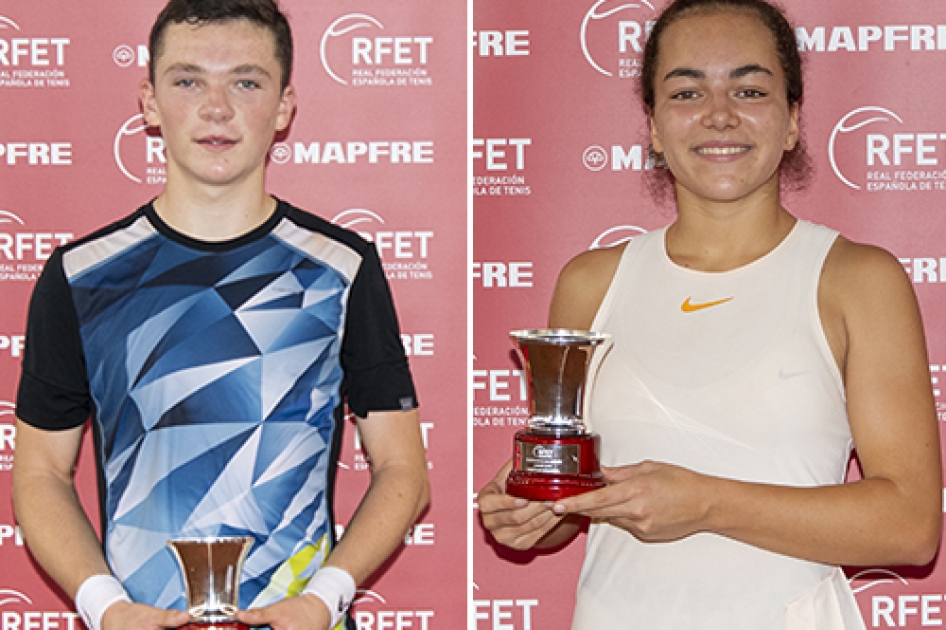 Iaki Montes y Claudia de las Heras se coronan en el Campeonato de Espaa MAPFRE Jnior en Madrid