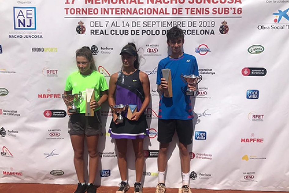 La 17 edicin del Memorial Nacho Juncosa Sub16 de Barcelona corona al serbio Privara y la rusa Zaytseva