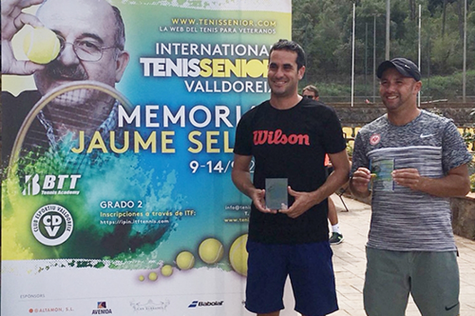 Ganadores del tercer internacional de veteranos Memorial Jaume Selga en Barcelona