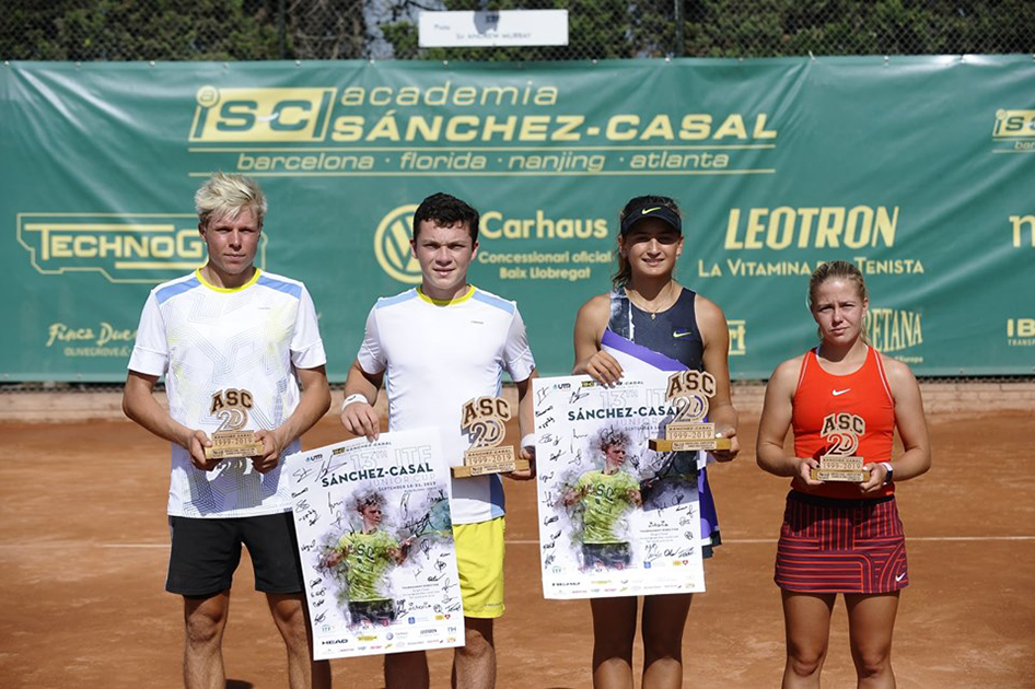 Iaki Montes suma su tercer triunfo del ao en el torneo jnior de El Prat de Lobregat