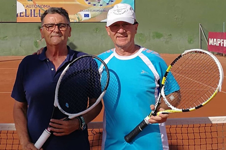 Ganadores del torneo internacional ITF Senior Ciudad Autnoma de Melilla