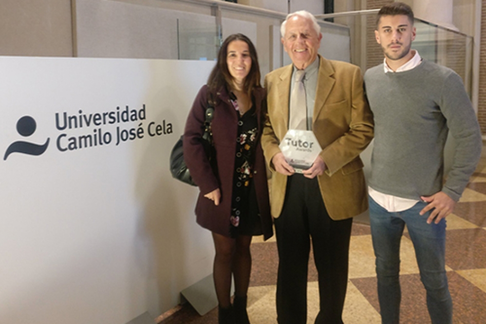 La RFET recibe el premio Tutor de la Universidad Camilo Jos Cela por su trayectoria