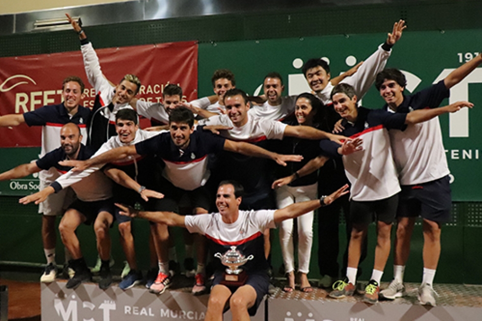 El RCT Barcelona-1899 conquista el Campeonato de Espaa MAPFRE de Tenis Masculino en Murcia