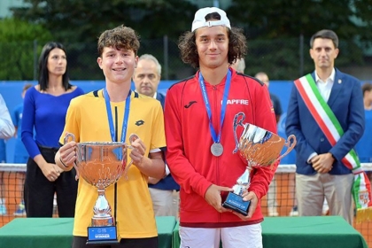 Tito Chvez, Subcampen de Europa cadete y campen de dobles junto a Eudald Gonzlez