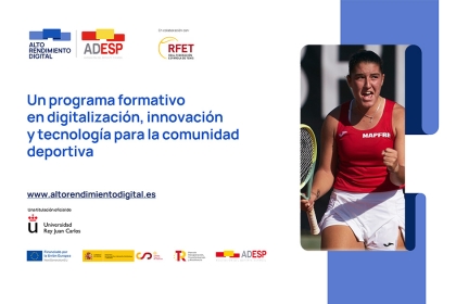 Abierta la solicitud de becas de formacin digital a deportistas y profesionales del tenis