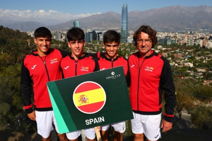 La Selección Española MAPFRE de Tenis cadete disputa la Copa Davis Júnior en Chile
