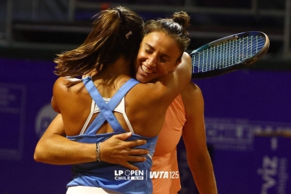 Sara Sorribes regresa a la competición con un triunfo en dobles en Chile