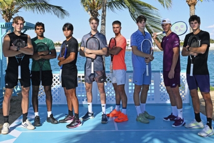Martín Landaluce y Rafael Jódar caen en el mismo grupo en las Next Gen ATP Finals en Jeddah
