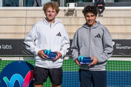 El último torneo ITF de Manacor repite final y triunfo del ruso Yaroslav Demin