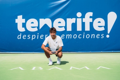 Daniel Mérida firma su segundo Challenger en Tenerife y se acerca al Top-150