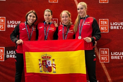 Histórico Subcampeonato europeo de la Selección Española Iberdrola de Tenis Sub'16 en la Winter Cup