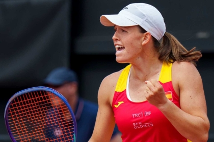 Máxima igualdad en el arranque de la Billie Jean King Cup en Eslovenia