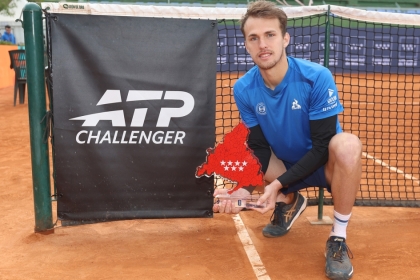 El ATP Challenger de Madrid acaba en manos del húngaro Zsombor Piros