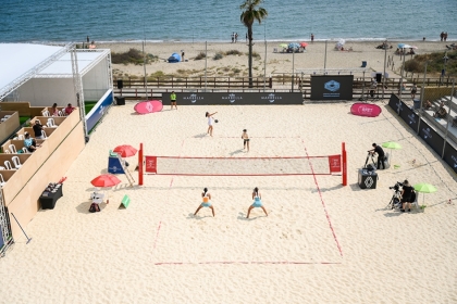 La fiesta del Campeonato de España de Tenis Playa llega esta semana a Marbella