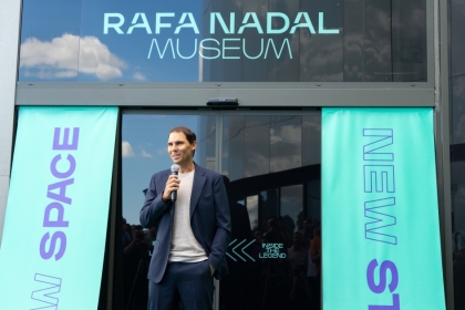 Rafael Nadal inaugura su nuevo museo 'Inside the Legend' en Manacor