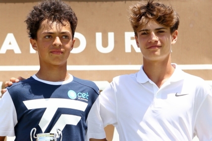 Tomás Manzanero se lleva el infantil de Vilamoura ante Antoni Ballester
