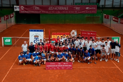 Club de Tenis Chamartín y Club Atlético Montemar se estrenan en el Campeonato de España Júnior en Zaragoza