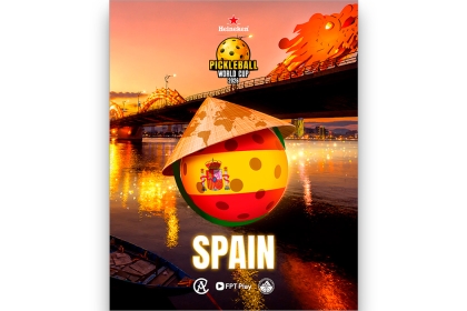 Lista oficial de la Selección Española para la Pickleball World Cup 2026 de Vietnam