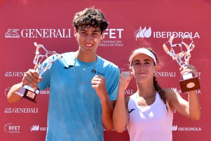 Javier Ballester y Mireia Sagristá se proclaman Campeones de España Júnior en Reus