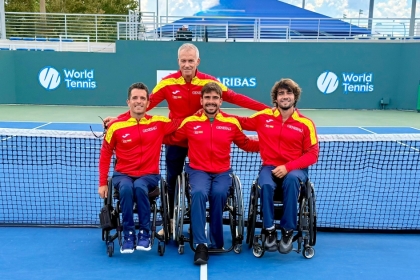 La Selección Española Generali de Tenis en Silla disputa la Copa del Mundo en Orlando